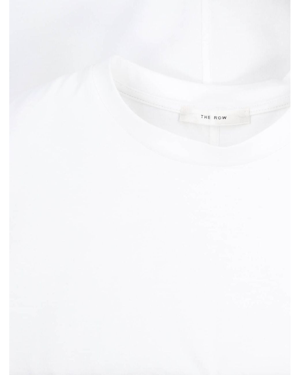 The Row White Crewneck T-Shirt