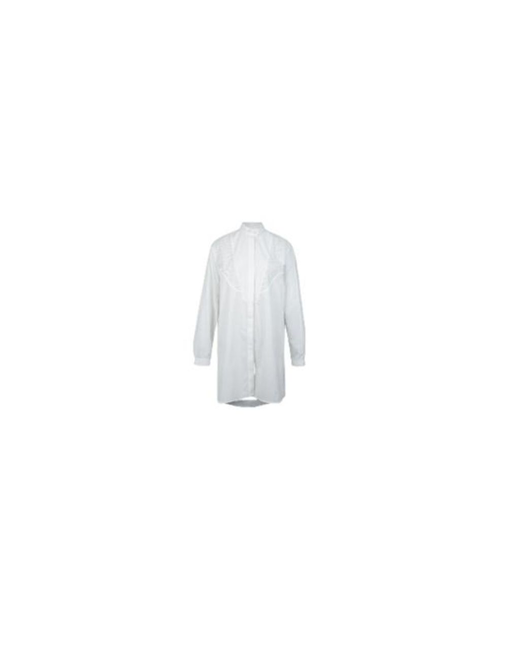 Moncler White San Gallo Poplin Shirt