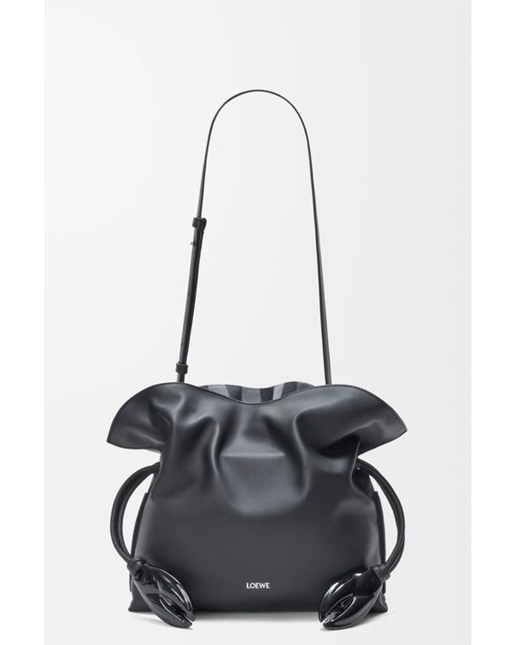 Loewe Gray Medium Flamenco Clutch