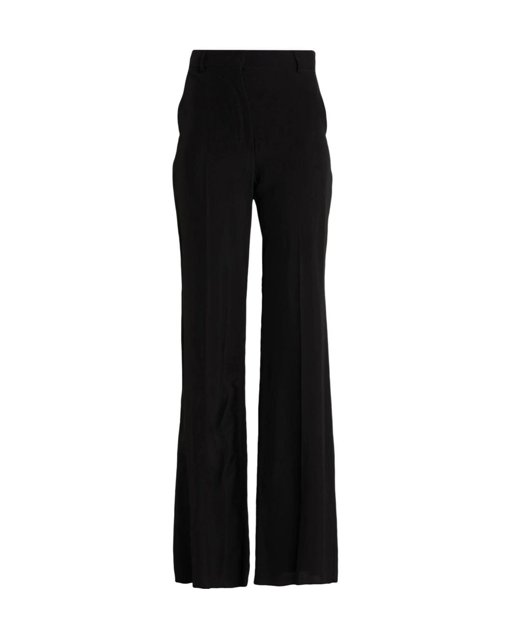Sportmax Black Straight-Leg Trousers