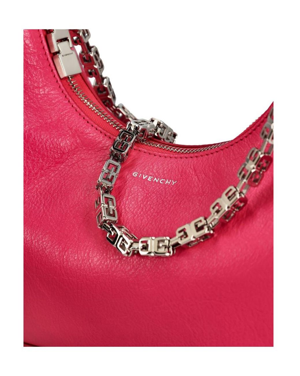 Givenchy Pink Small Moon Cut Out Bag