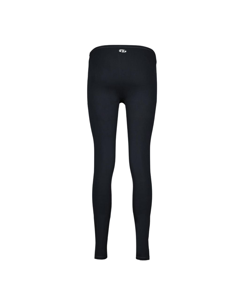 DIESEL Black Cut-Out Back Oval D Leggings