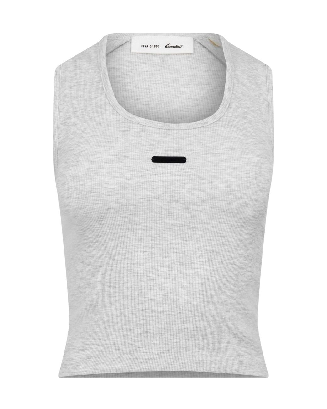 Fear Of God Gray Ribbed Tank Top