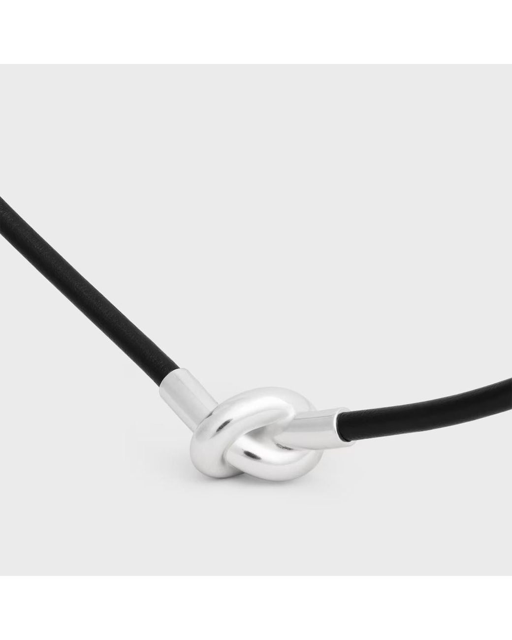 Céline Metallic Knot Necklace for men