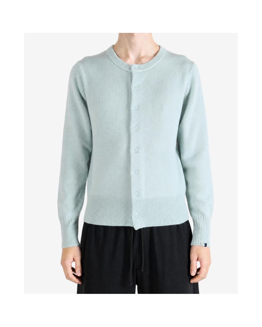 Extreme Cashmere Blue Little Lamb Cardigan for men