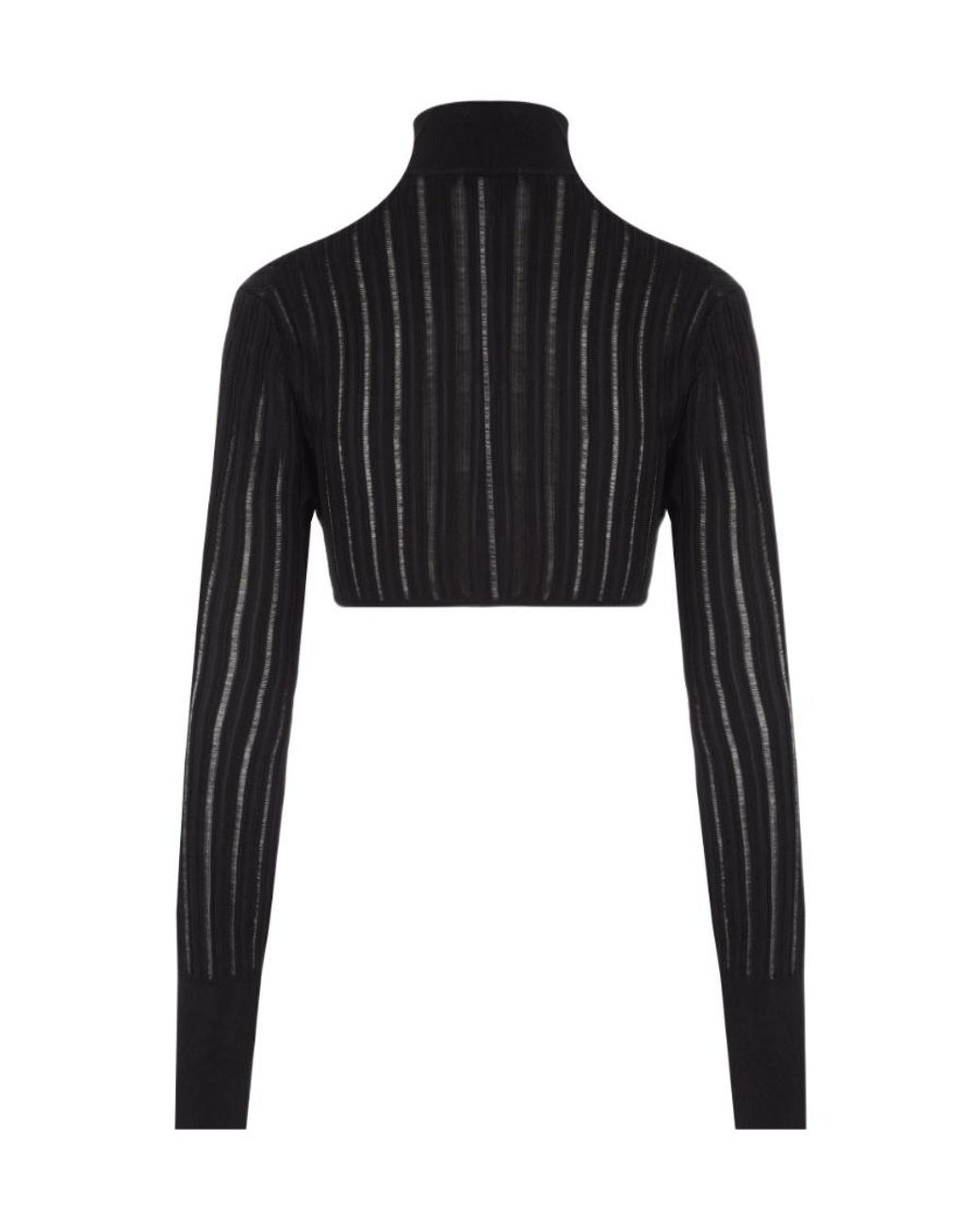Alaïa Black Alaïa Crinoline Cardigan