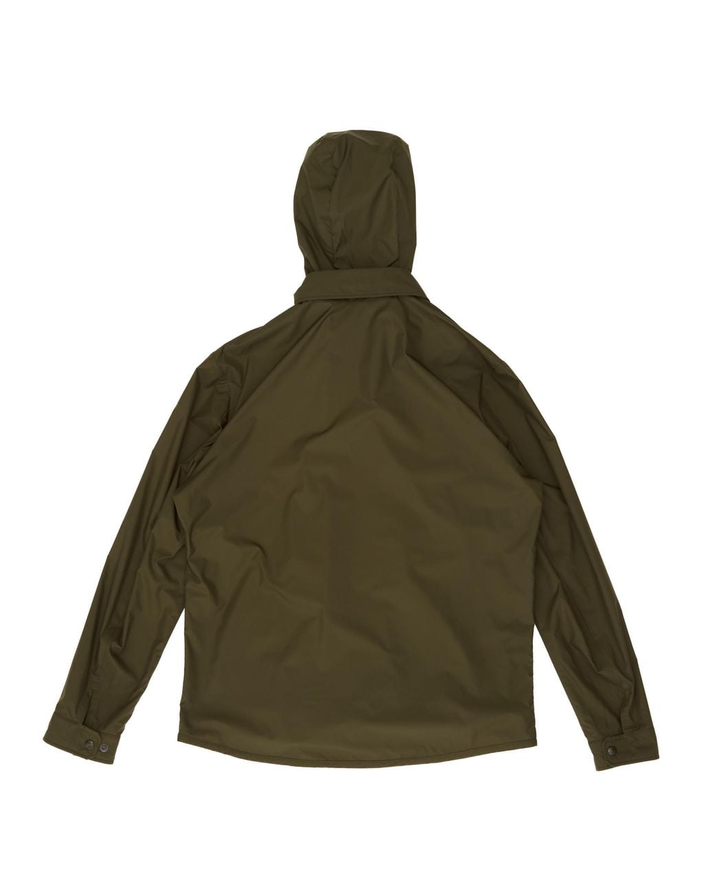 Moncler Green Chirano Logo Patch Hooded Jacket for men