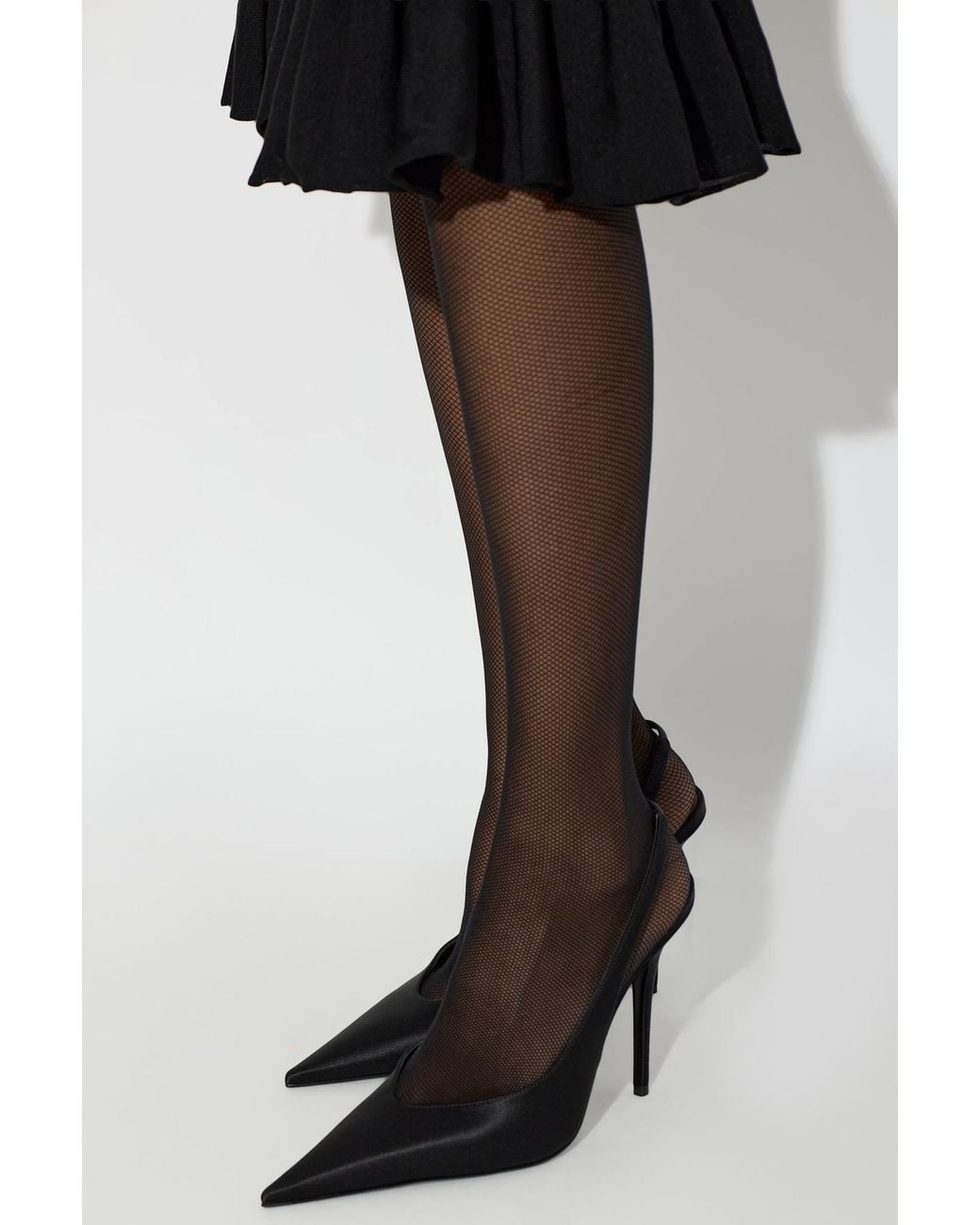 AMINA MUADDI Black Anok Slingback High-Heeled Sandals