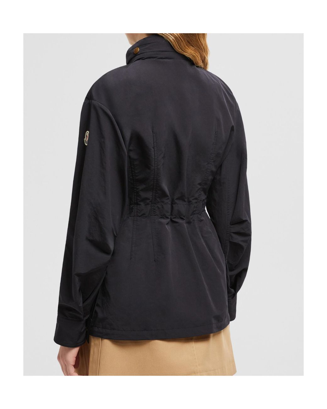 Moncler Black Nades High-Neck Jacket
