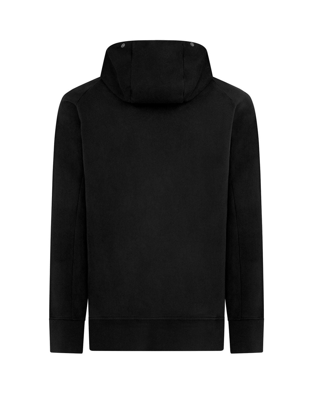 C P Company Black Hooded Sweatshirt for men