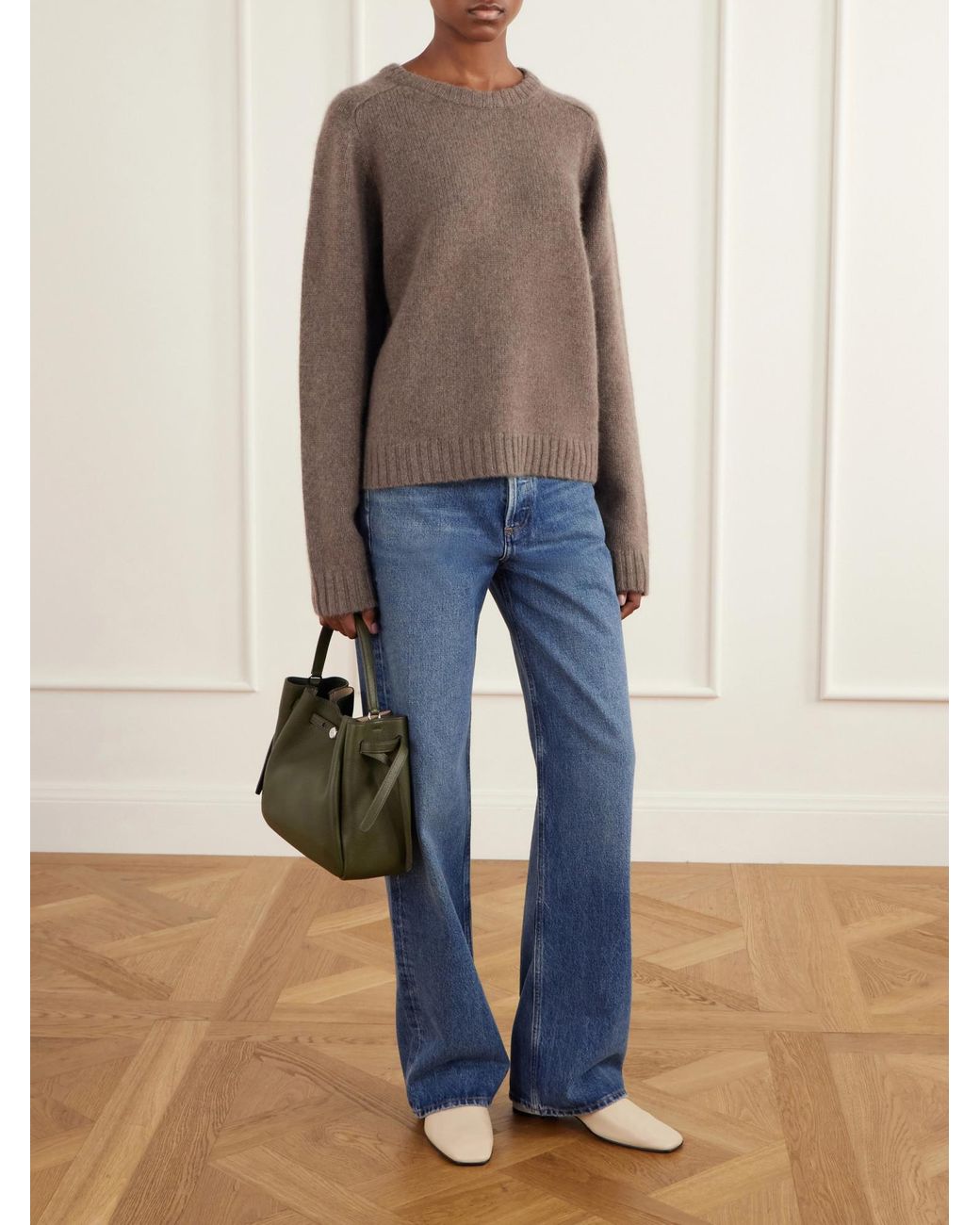 arch4 Brown Limerick Cashmere Sweater