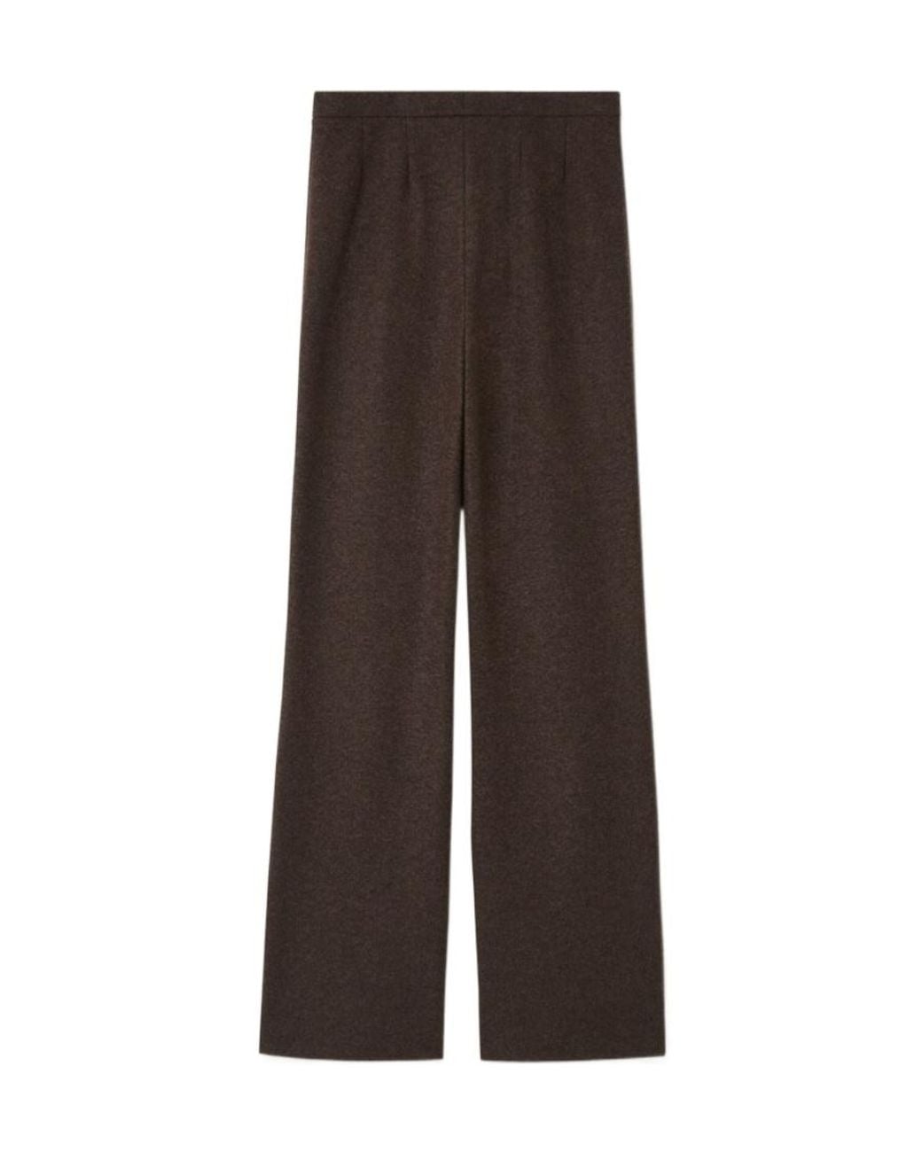 Loro Piana Brown Flared Trousers