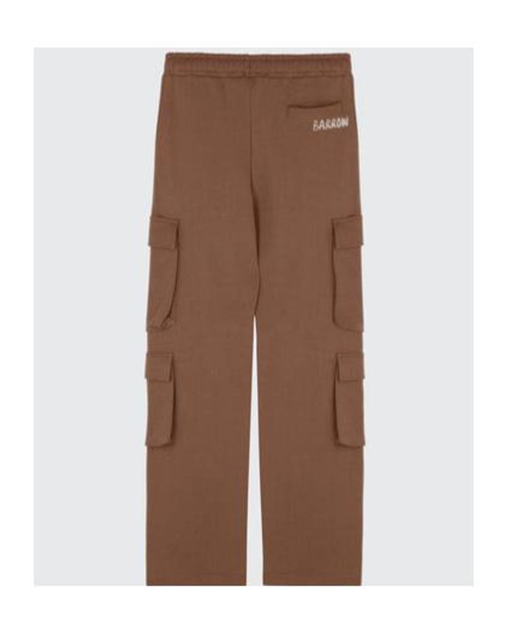 Barrow Brown Cargo-Pocket Trousers for men