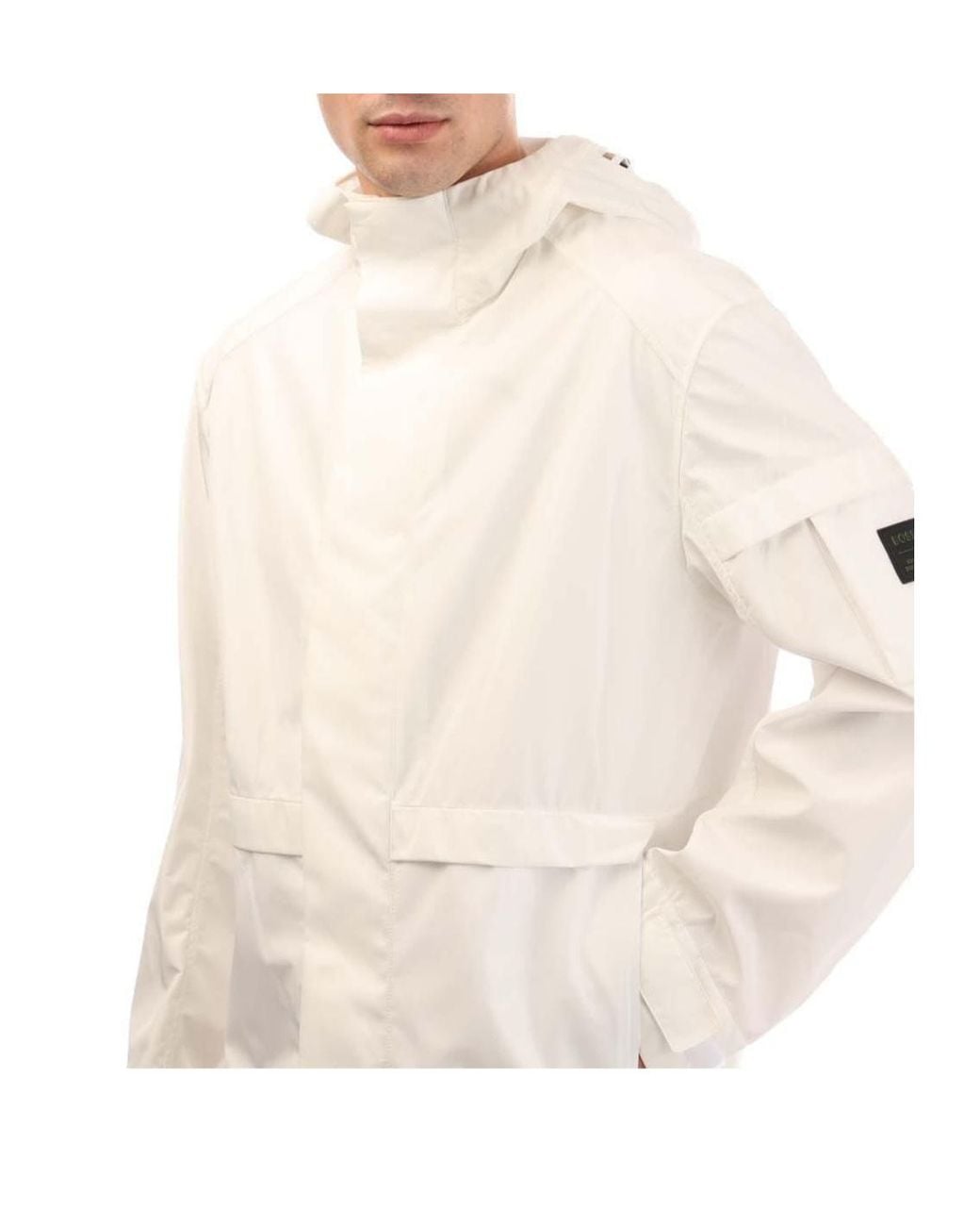 Boss White Simple Jacket for men