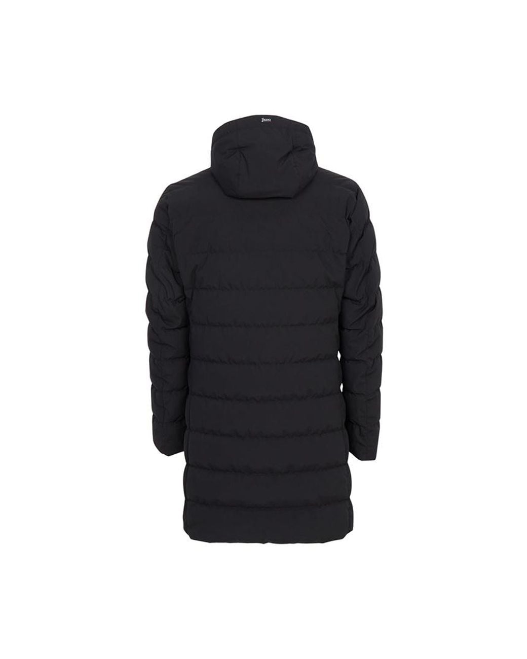 Herno Blue 2-Layer Windstopper Long Jacket for men