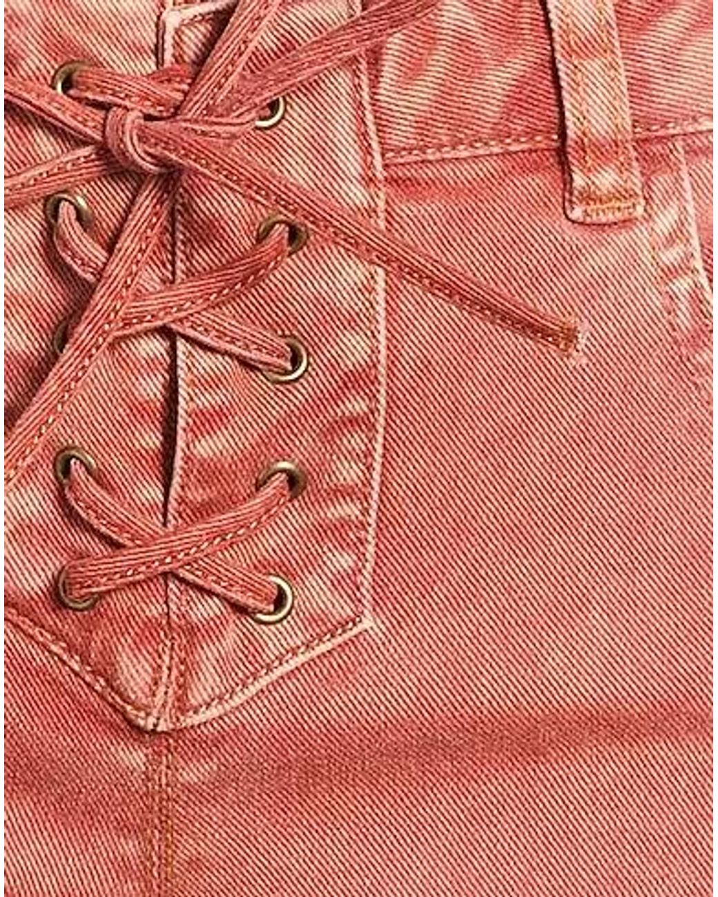 Isabel Marant Red Denim Trousers