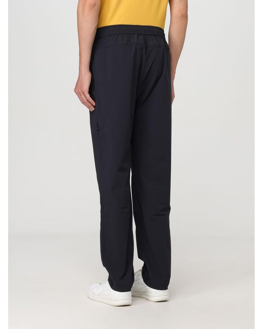 K-Way Black Med Travel Trousers for men