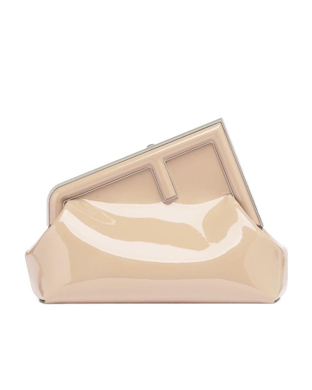 Fendi Natural First Midi Clutch Bag