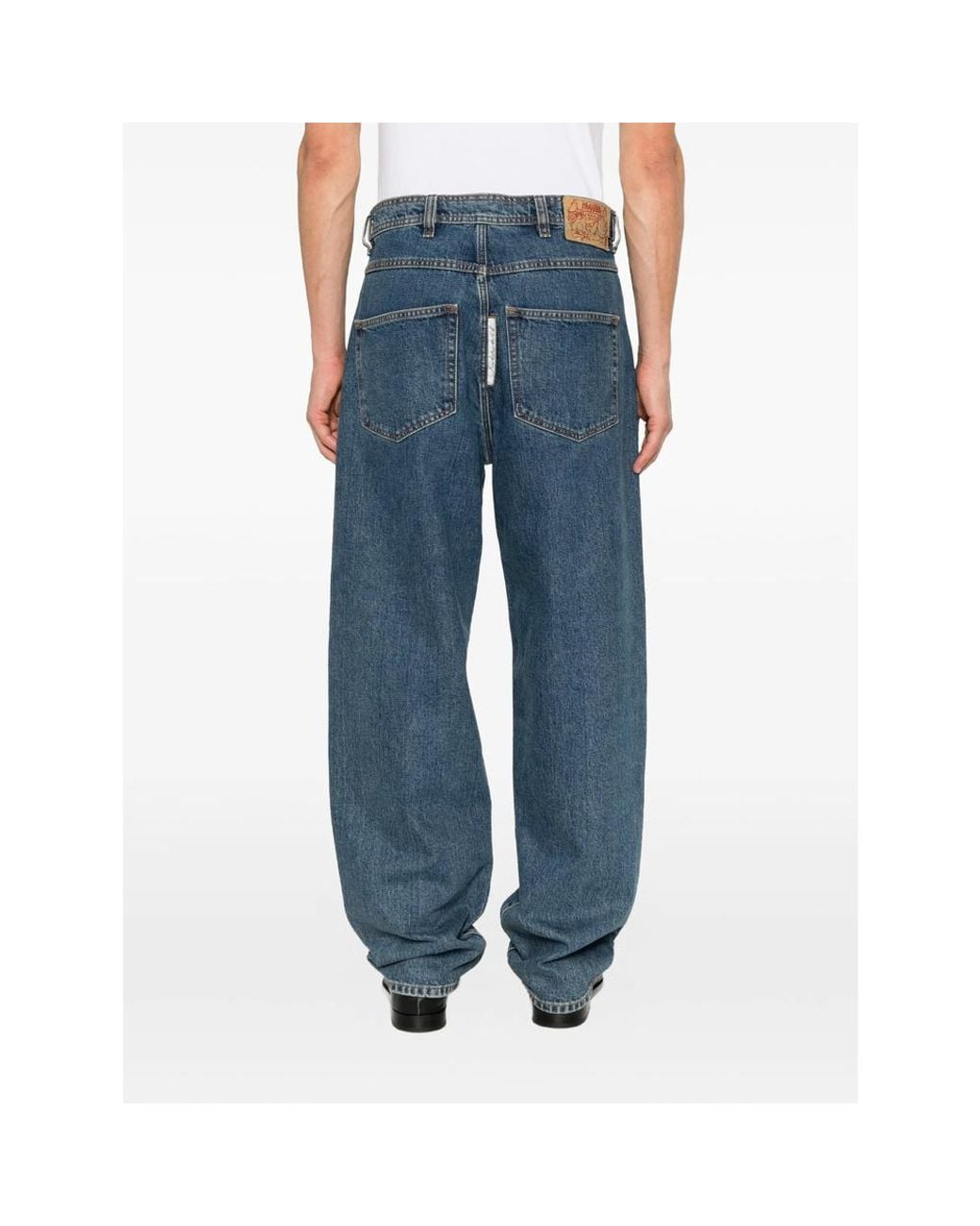 Magliano Blue Belt-Loop Jeans for men
