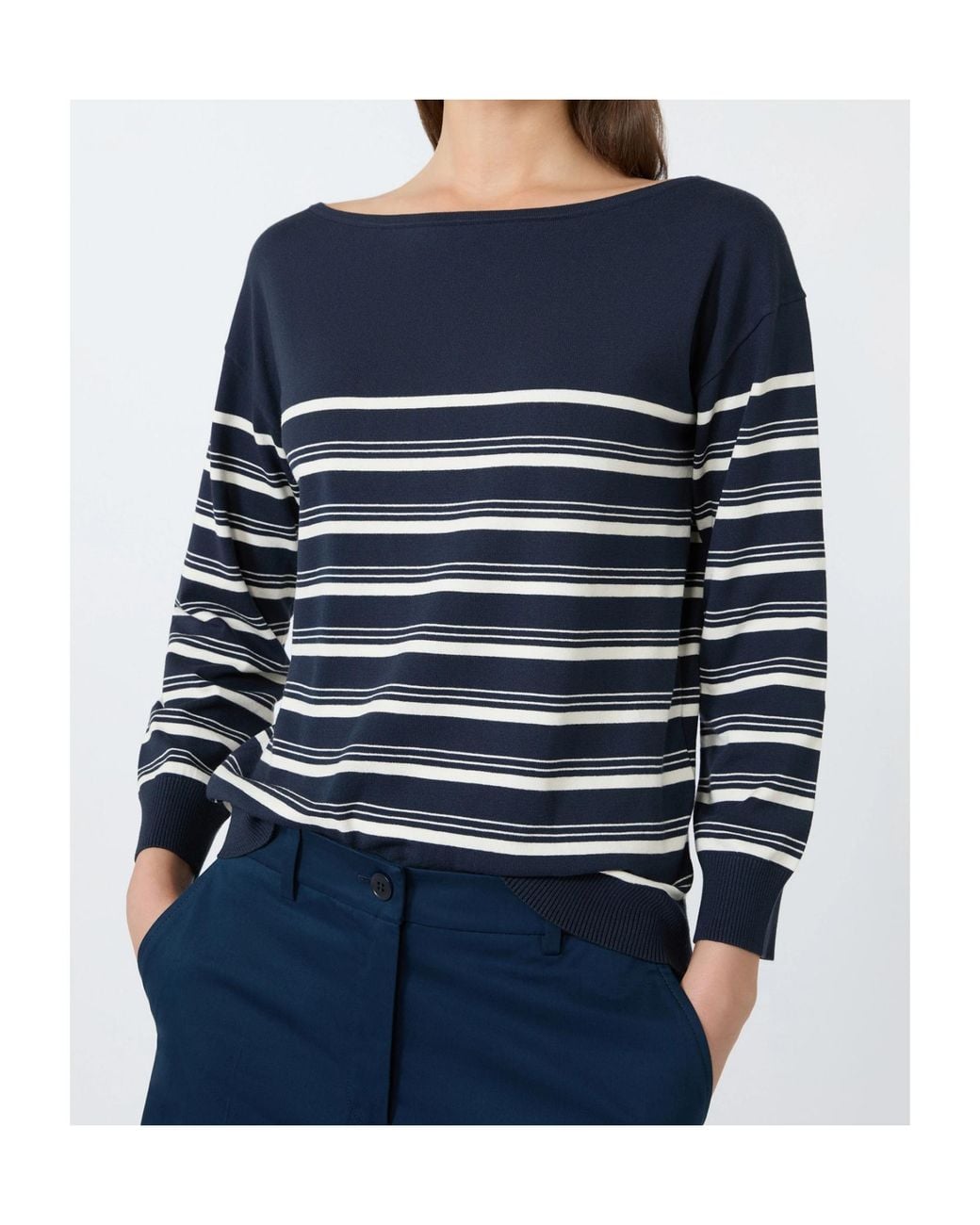 Weekend by Maxmara Blue Long-Sleeved Knitwear