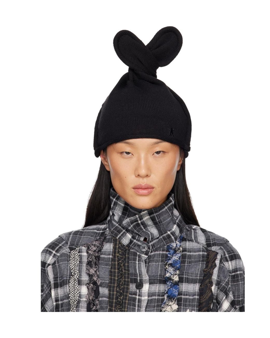 OPEN YY Blue Knitted Beanie