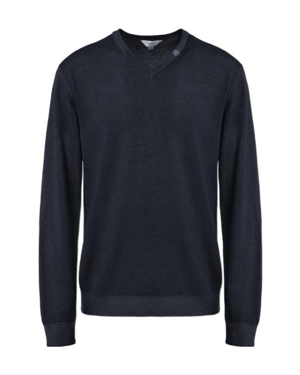 Malo Blue Tavolozza V Neck for men
