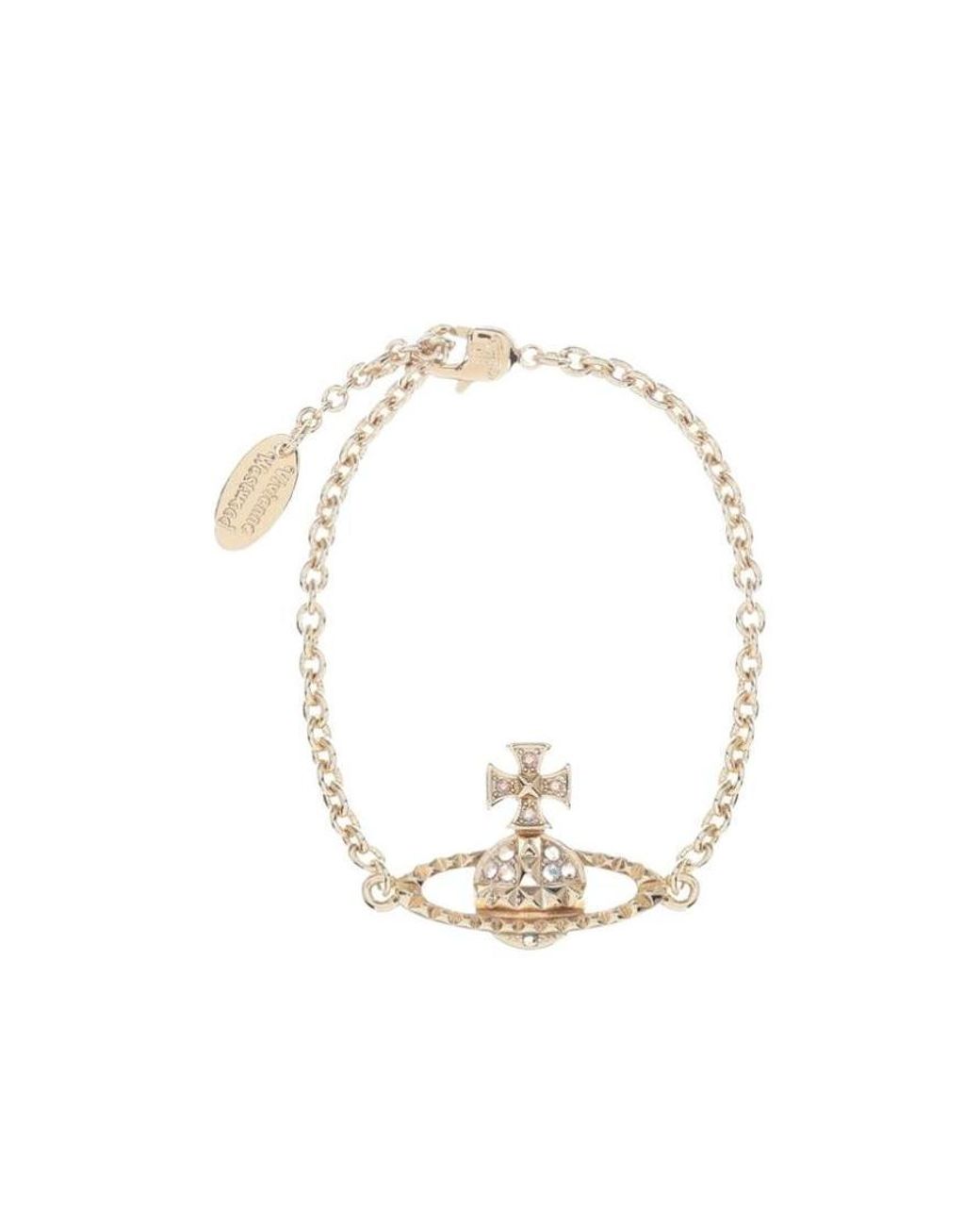 Vivienne Westwood Metallic Logo Bracelet
