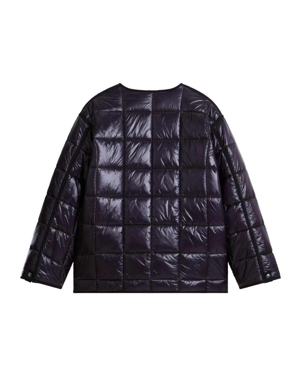 The North Face Blue Box Liner Quilted Grid Pattern Jacket for men