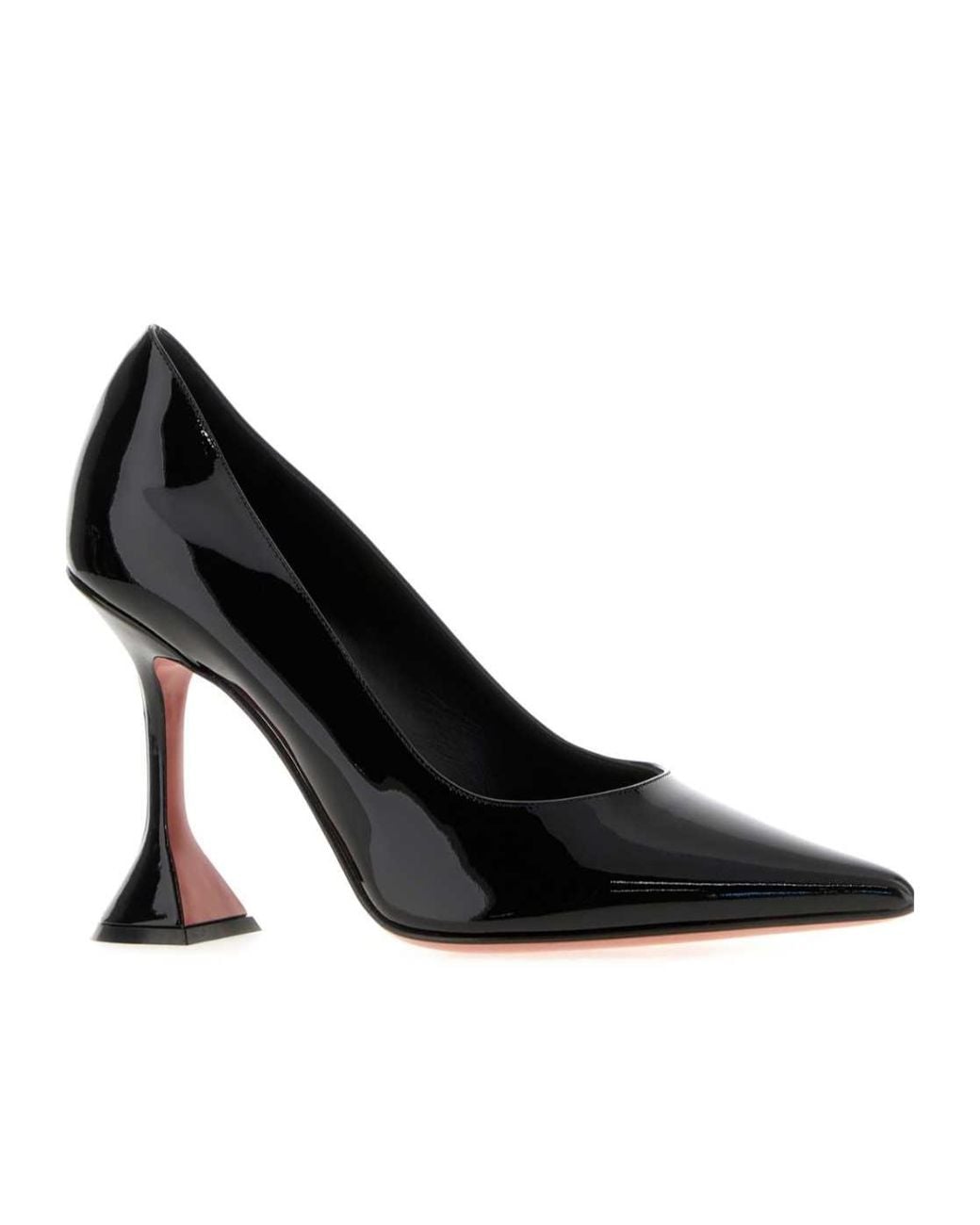 AMINA MUADDI Black Pointed-Toe High Heels