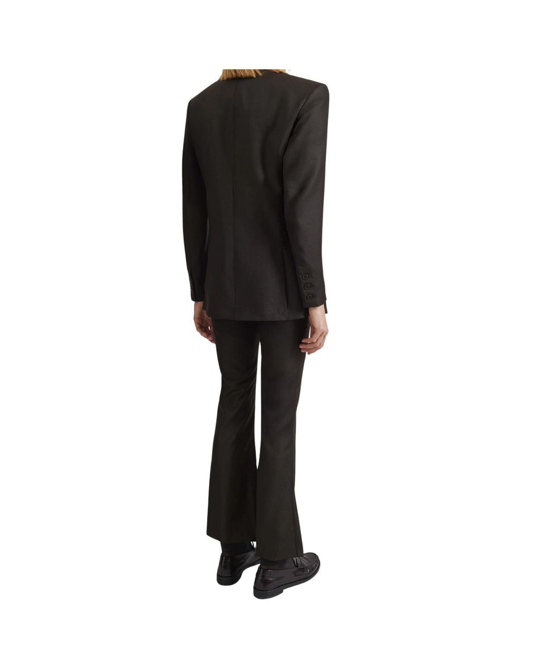 Frankie Shop Black Jade Double-Breasted Blazer
