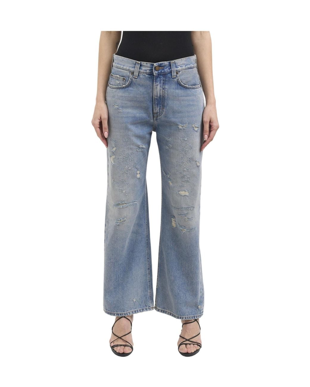 Haikure Blue Winny Distressed Jeans for men