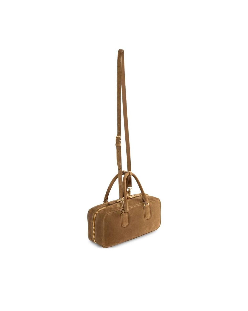 Miu Miu Brown Arcadie Logo Embossed Tote Bag