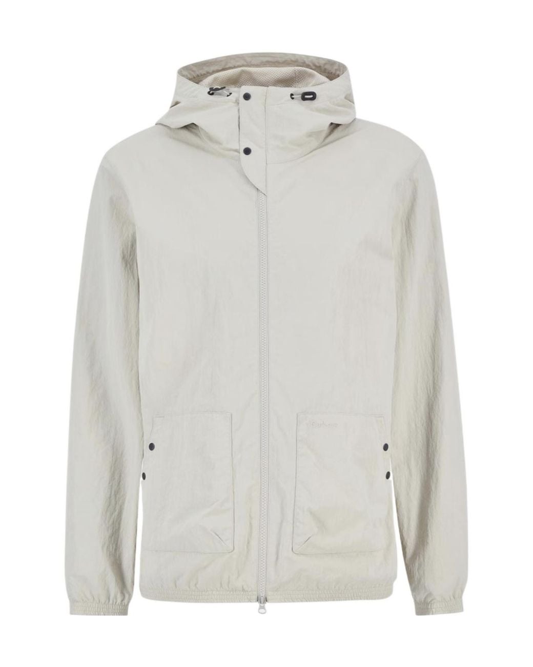 Barbour White Riverdale Showerproof Jacket for men