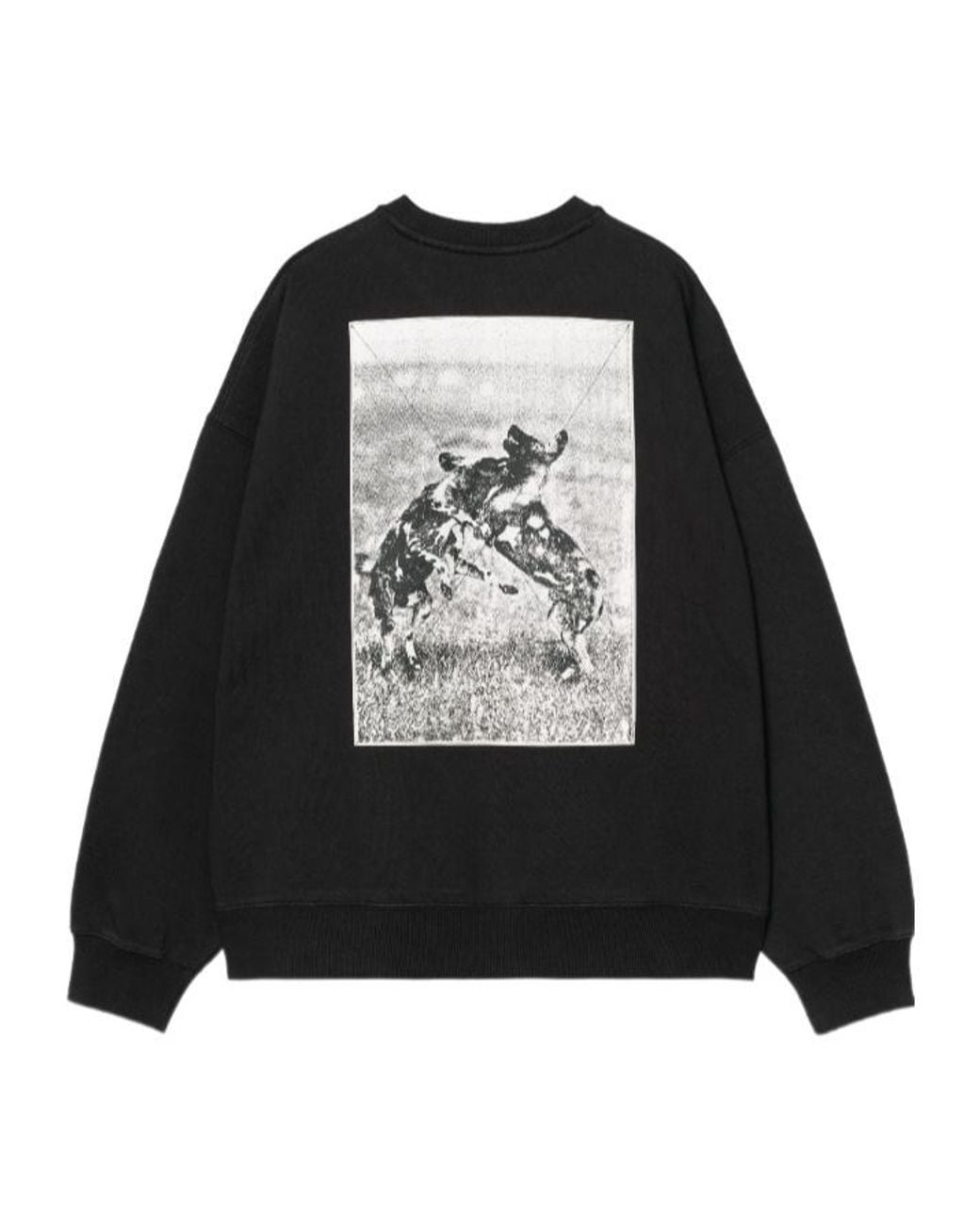 Carhartt Black No Play Graphic-Print Sweatshirt for men