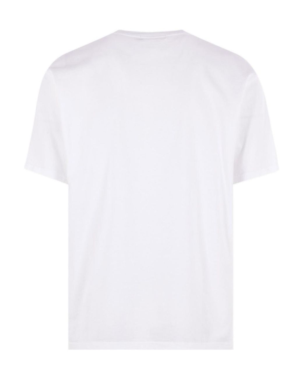 Undercover White Graphic Printed Crewneck T-Shirt for men