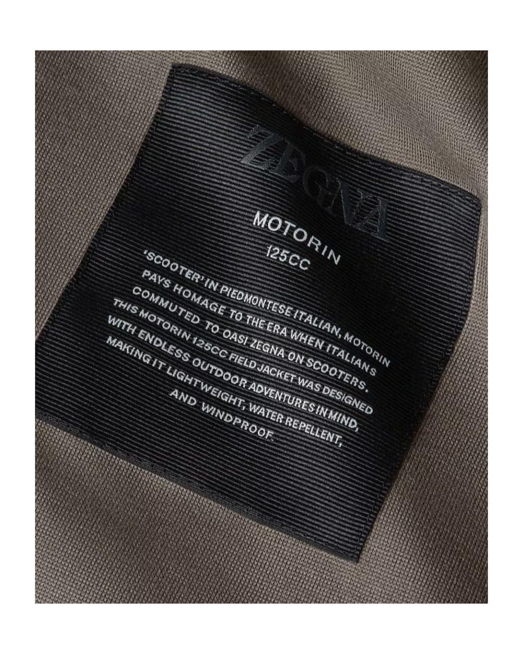 Zegna Brown Flap-Pocket Jacket for men