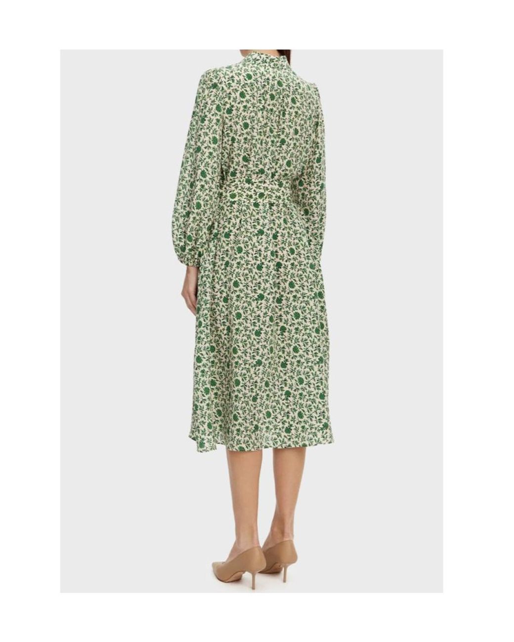 Weekend by Maxmara Green Patterned Dress