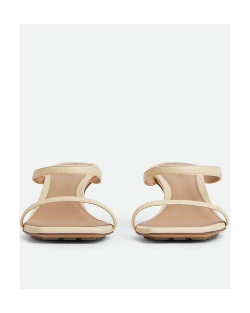 Bottega Veneta Natural Knot Detailed Mules