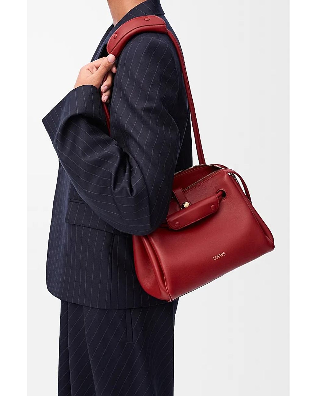 Loewe Red Small Madrid Bag