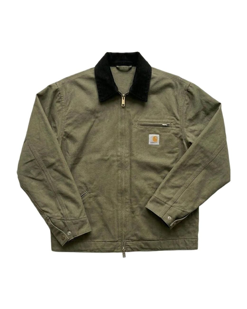 Carhartt Green Og Detroit Zip Jacket for men