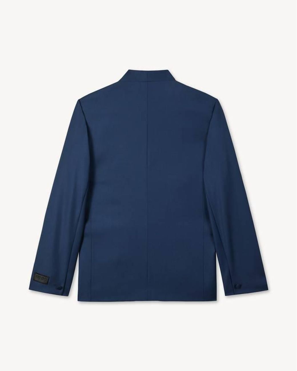 KENZO Blue Single Breasted Kimono Tailored Jacket for men