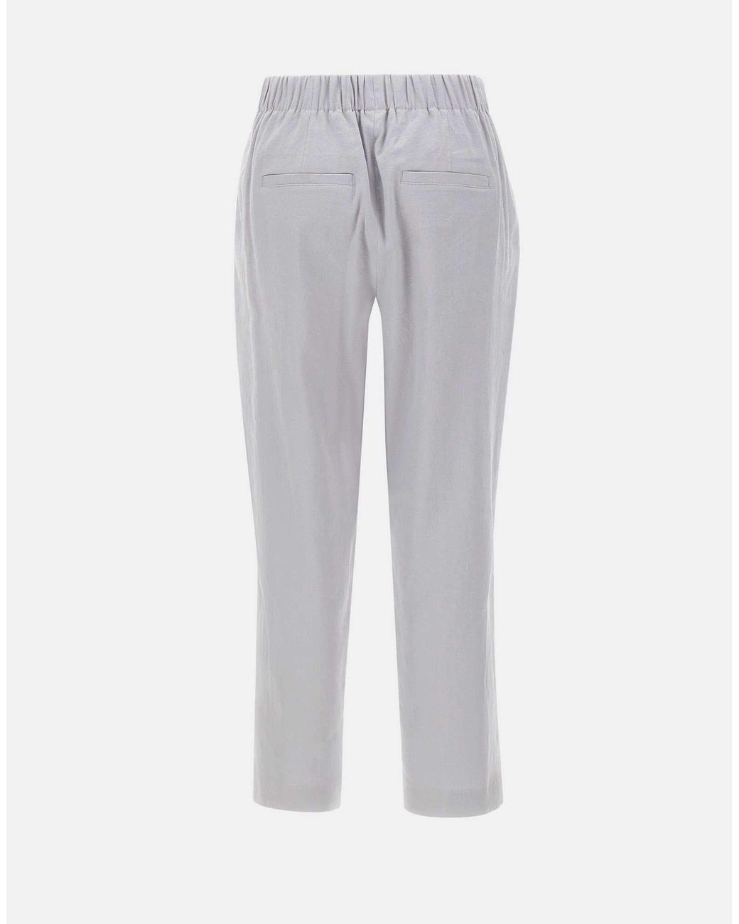 Vince Gray Grace Tailored Capri Pants