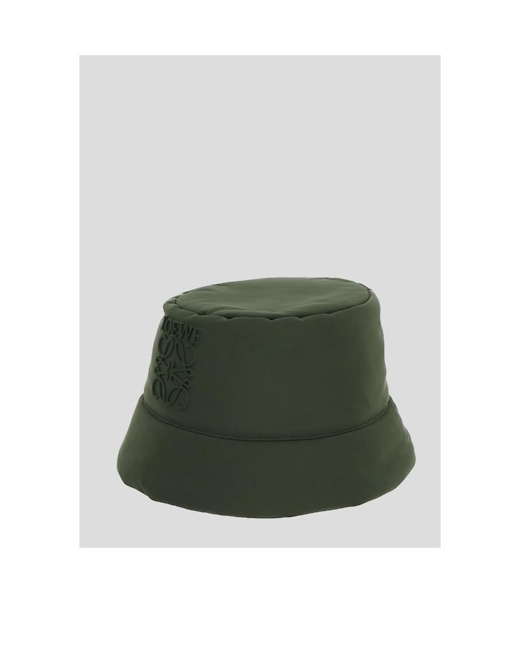Loewe Black Logo Patch Bucket Hat