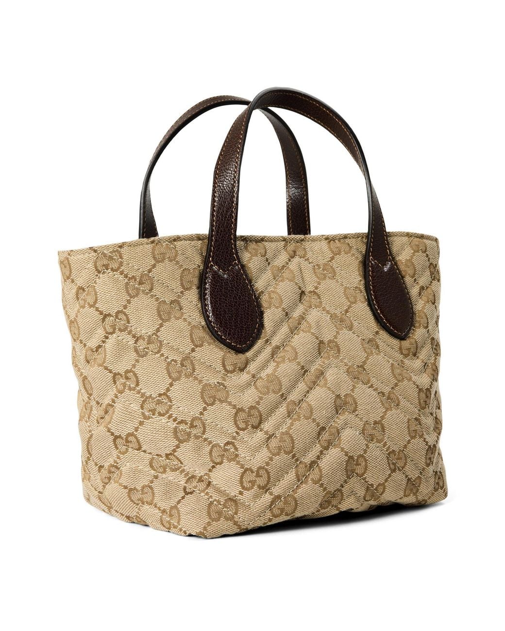 Gucci Metallic Quilted Mini Tote