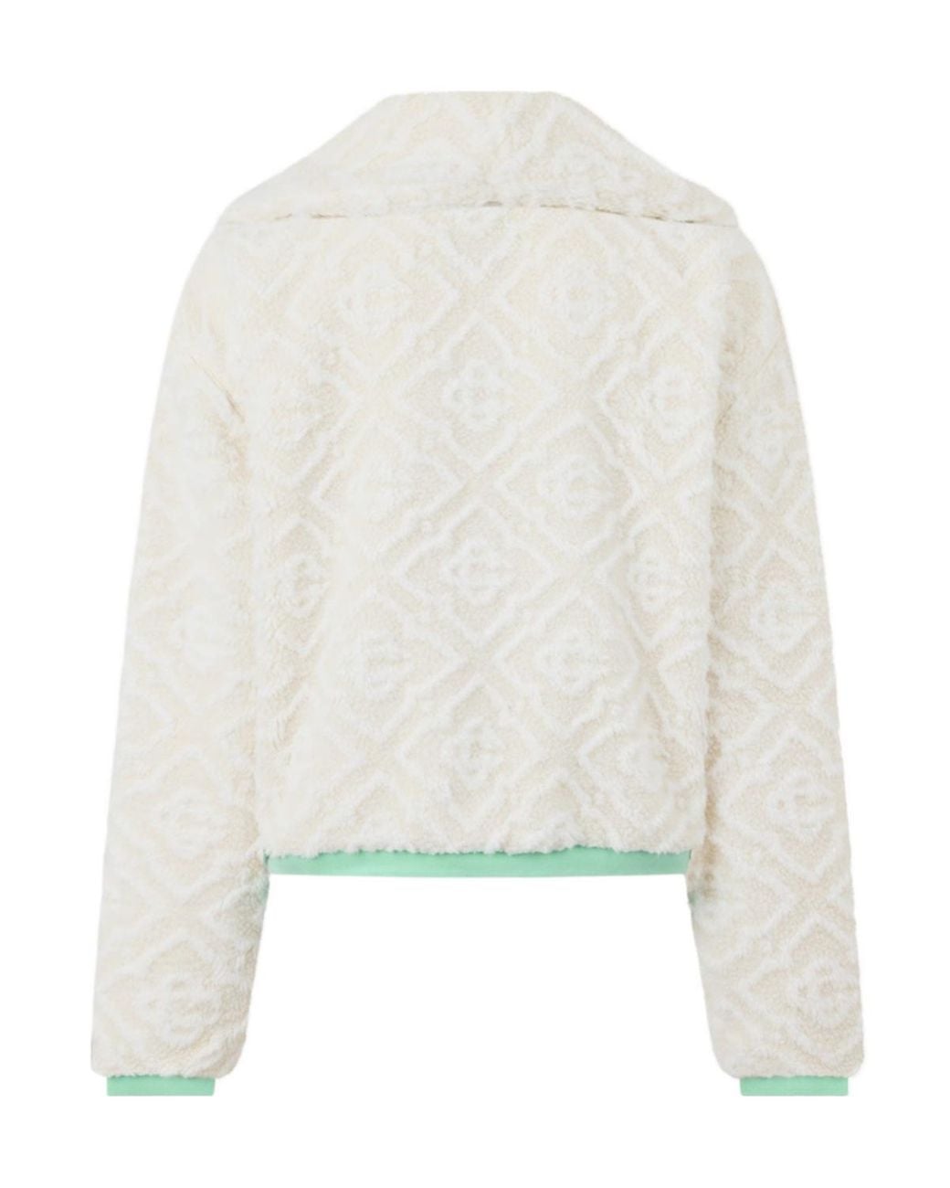 Casablanca White Alphabet Jacquard Casual Jacket