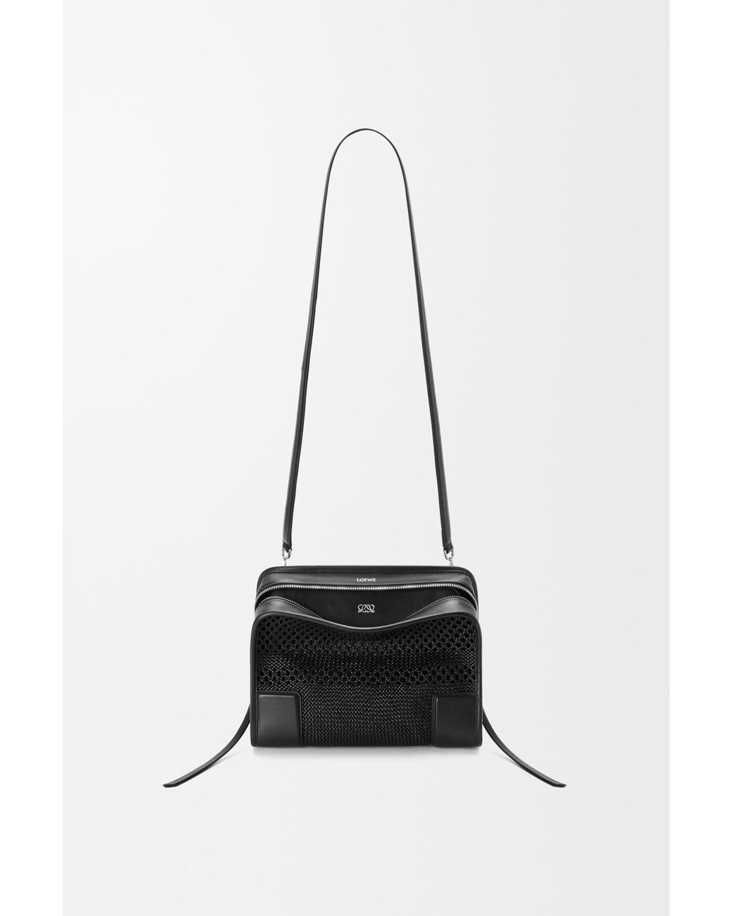 Loewe Black Medium Amazona Leather Tote Bag