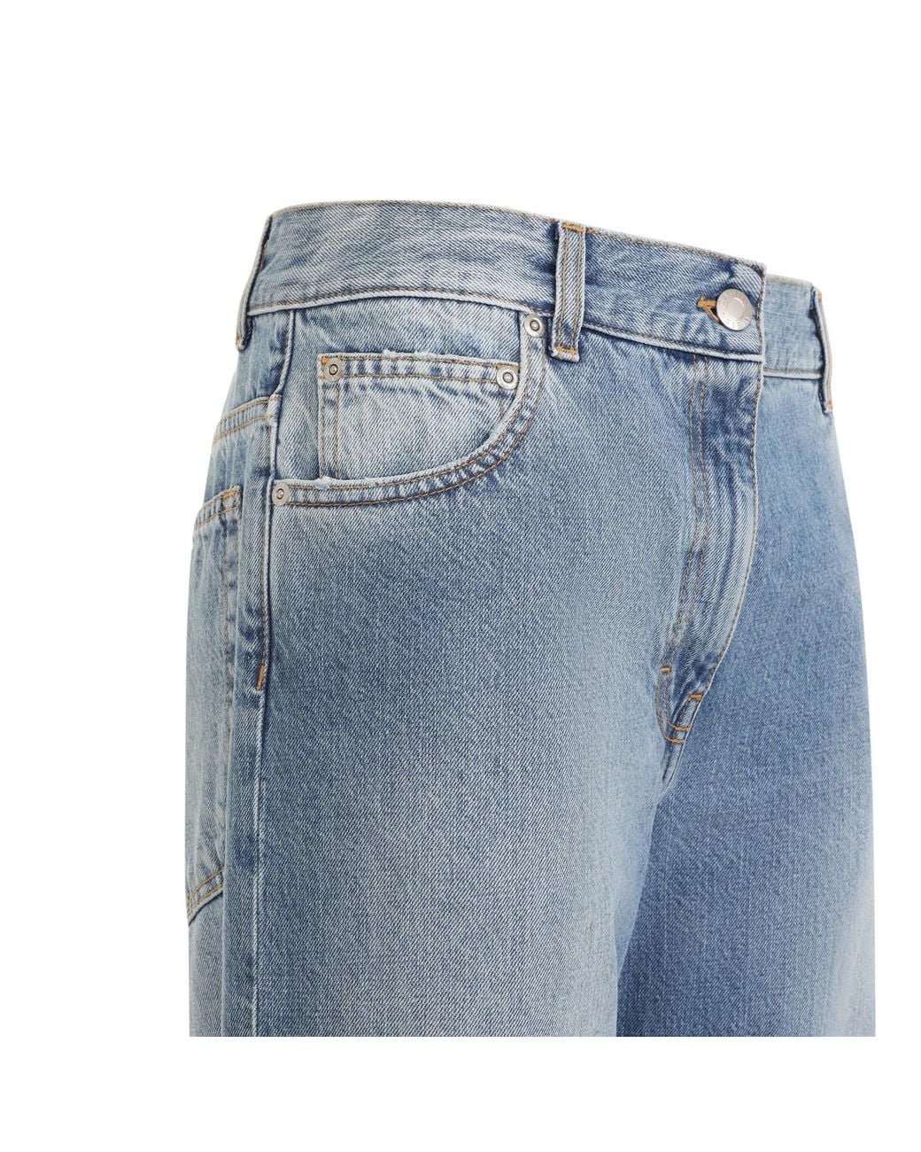 Calvin Klein Blue Straight Leg Jeans