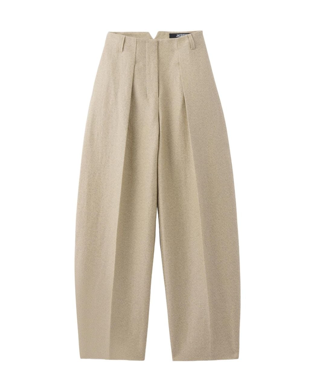 Jacquemus White The Ovalo Pants