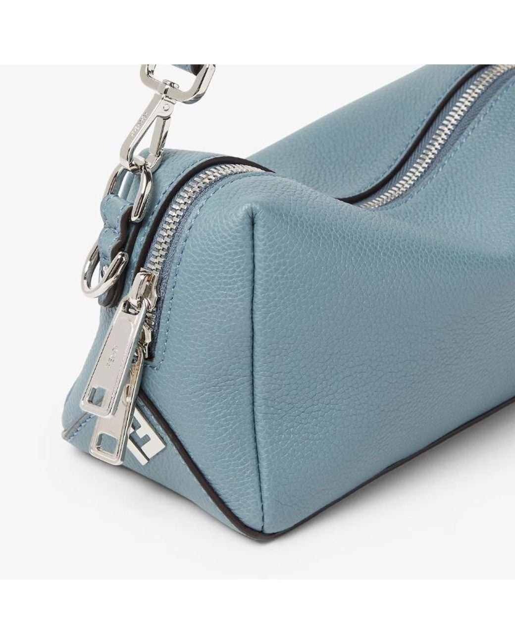 Fendi Blue Lui Small Mercury Leather Bag for men