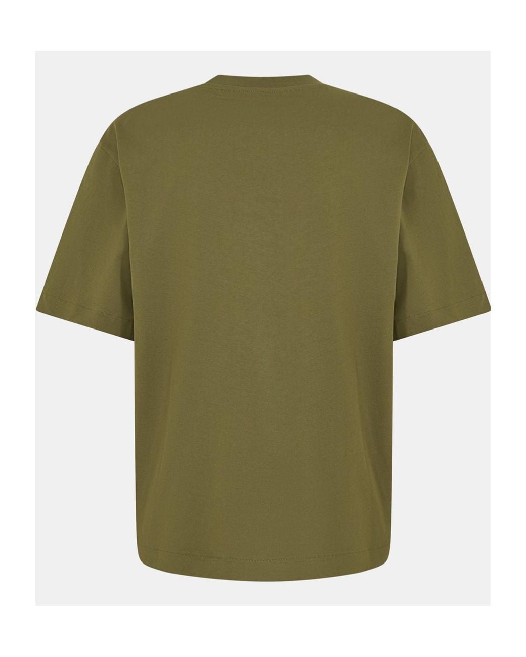 Off-White c/o Virgil Abloh Green Logo Short Sleeve T-Shirt for men